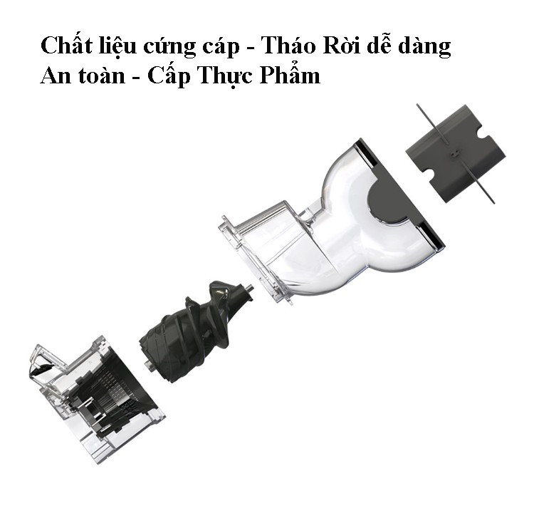 Máy ép chậm trái cây gia đình BUD-JE32  đa năng tiện lợi Hàng Chính Hãng