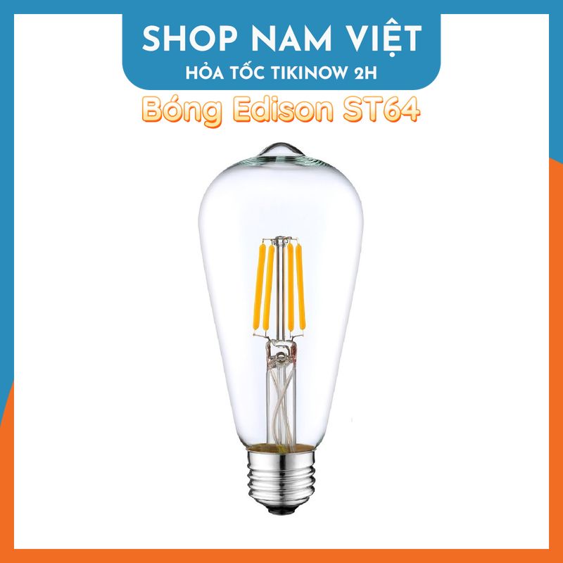 Bóng Đèn Led Bulb, Led Edison Đui E27 Các Loại - Hàng Chính Hãng NAVIVU