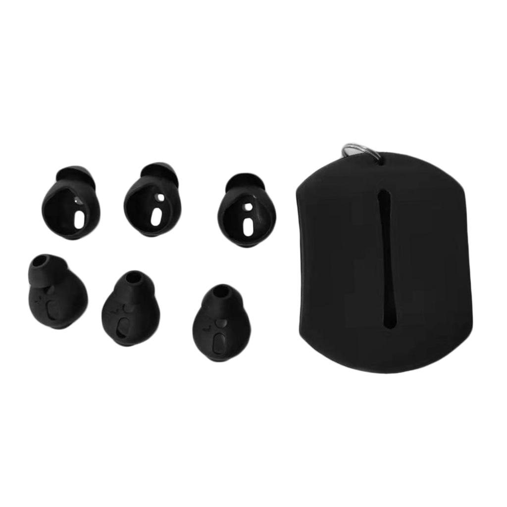 3 Cặp Khuyên Tai Bằng Silicon Thay Thế Nút Tai Cho Airpods