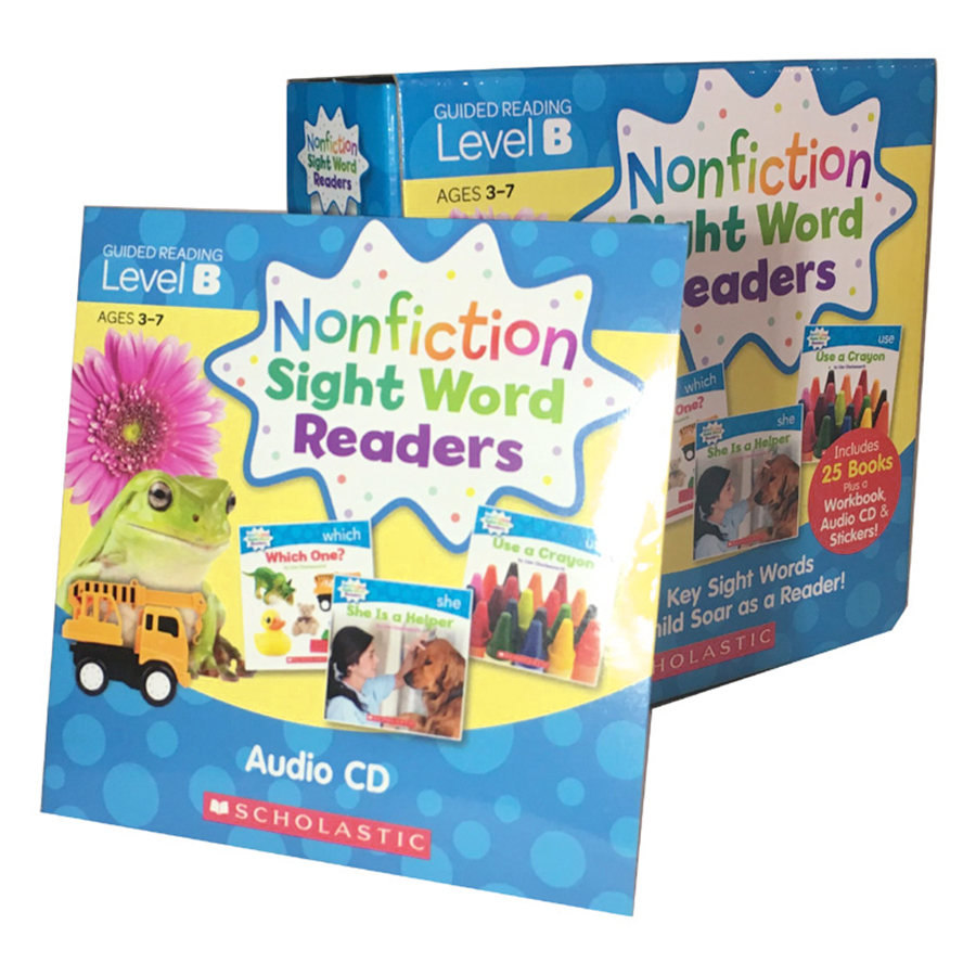 Nonfiction Sight Word Readers Level B With Cd (Student Pack)