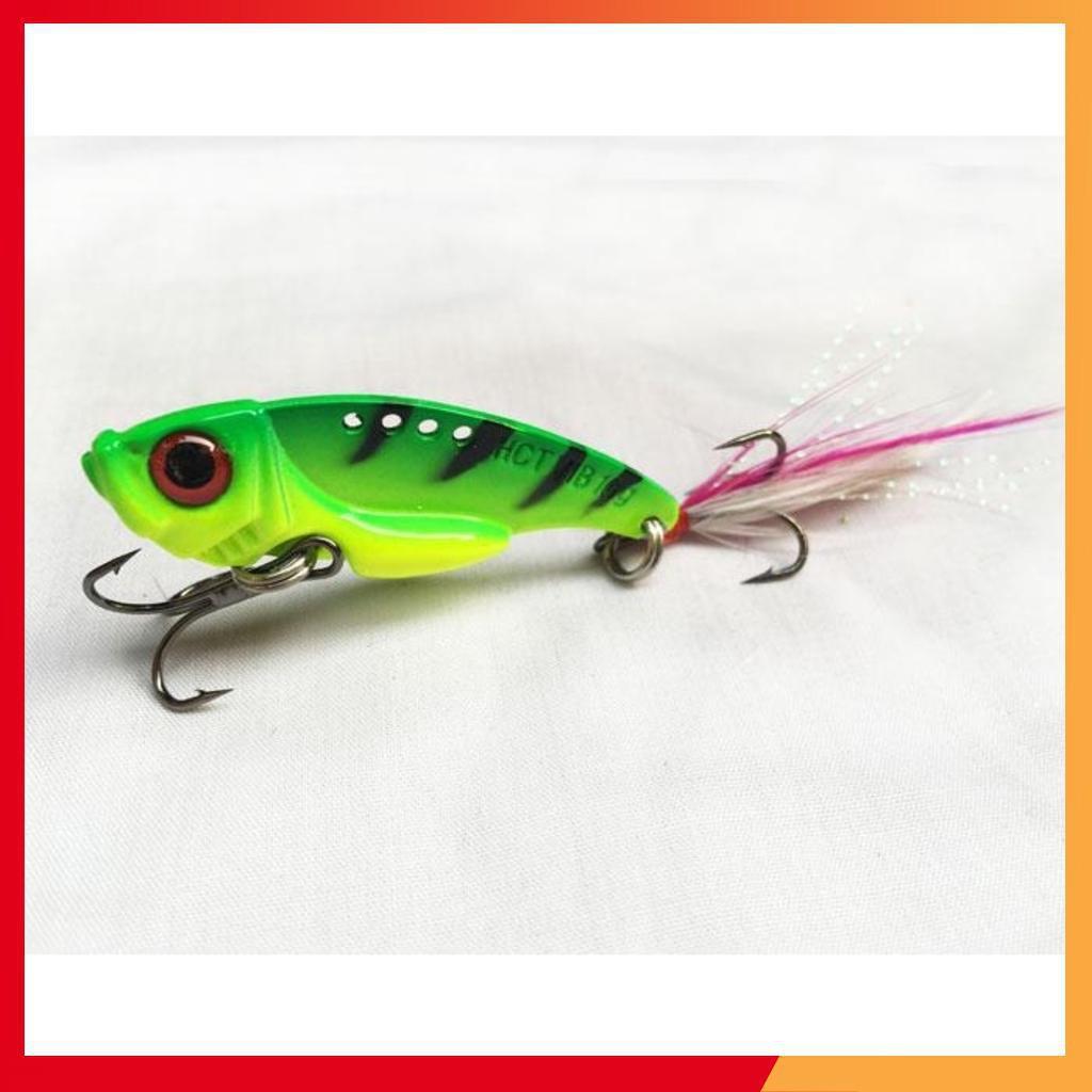 Mồi giả câu cá siêu nhạy, bộ combo 5 mồi giả cực kỳ nhạy nhiều loại cá khác nhau