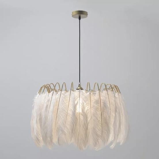Đèn thả lông vũ hiện đại NTP-58