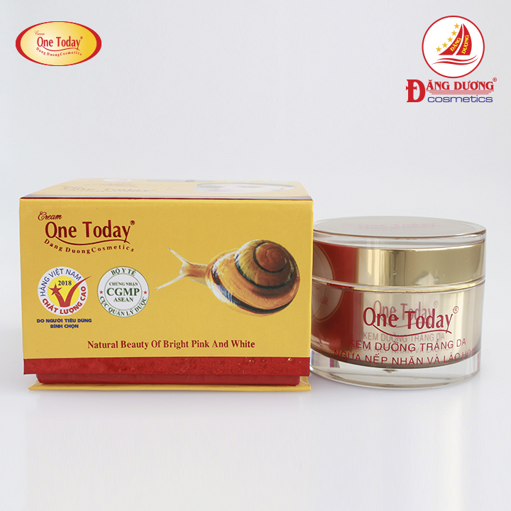 ONE TODAY - KEM DƯỠNG TRẮNG DA, NGỪA NẾP NHĂN VÀ LÃO HÓA (ĐC VIP) 50g