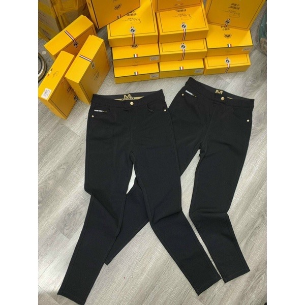 ￼Quần legging giả Jeans cạp cao nâng mông chất thun co giãn