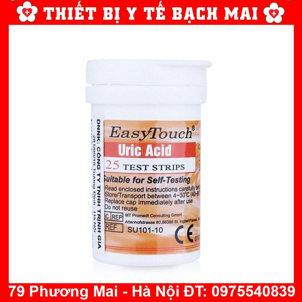 Que Thử Acid Uric Cho Máy Đo Rossmax Easy Touch GCU ET322 [25 que]