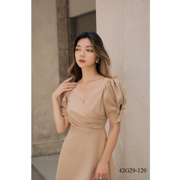 G29-120 ĐẦM THIẾT KẾ ĐẮP CHÉO SANG TRỌNG