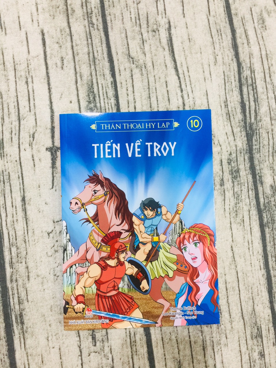 Thần thoại Hy Lạp - Tập 10: Tiến về Tơ-Roa