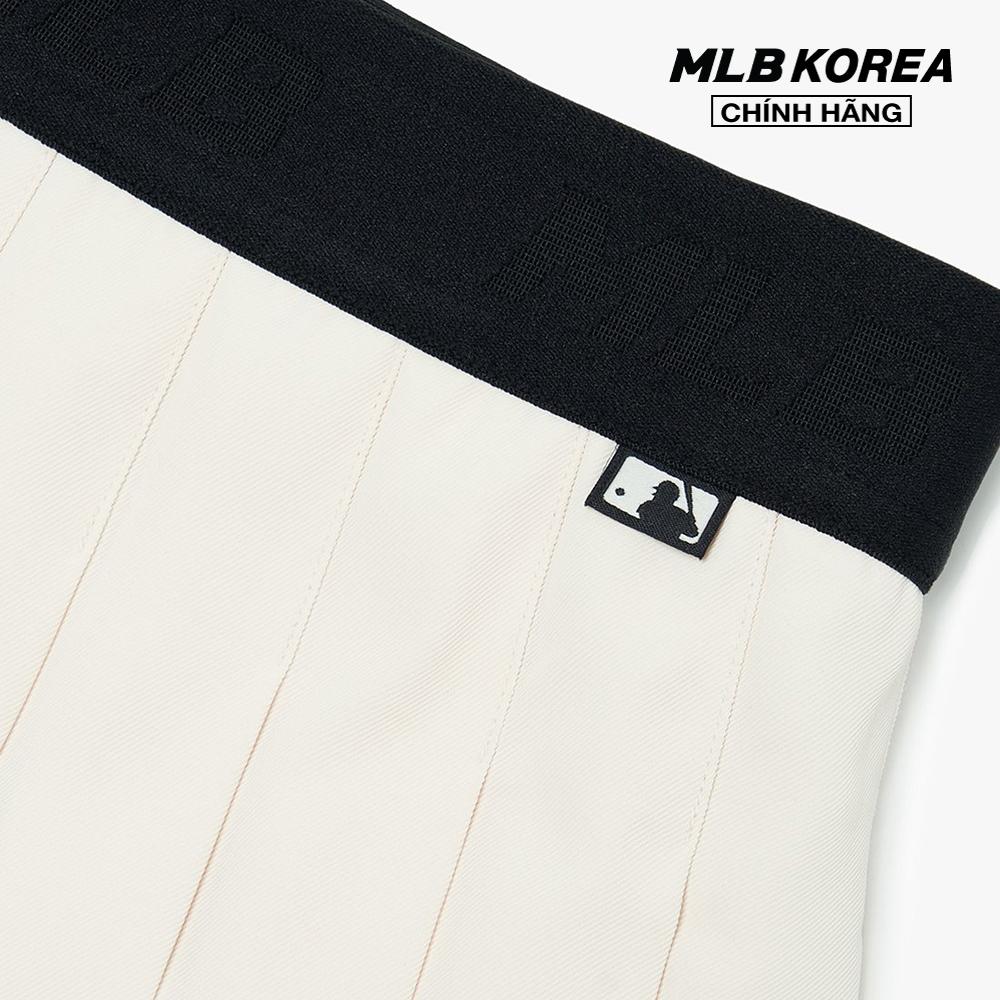 MLB - Chân váy mini xếp li Basic Pleats 3FSKB0324