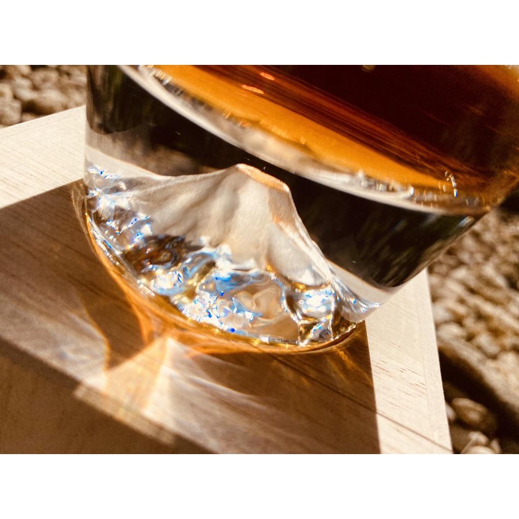 Ly Thủy Tinh Cao Cấp Nhật Bản EDO GLASS | FUJI GLASS 3D | Núi Phú Sĩ 3D | Đổi Màu Theo Màu Nước