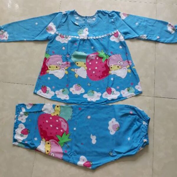 Bộ Tone quần dài tay dài cho bé gái 16-40kg