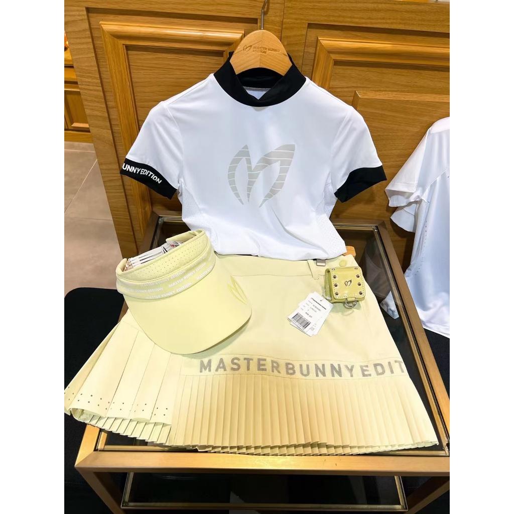 Áo golf nữ cộc tay MBE áo phông co giãn thoáng mát AS014