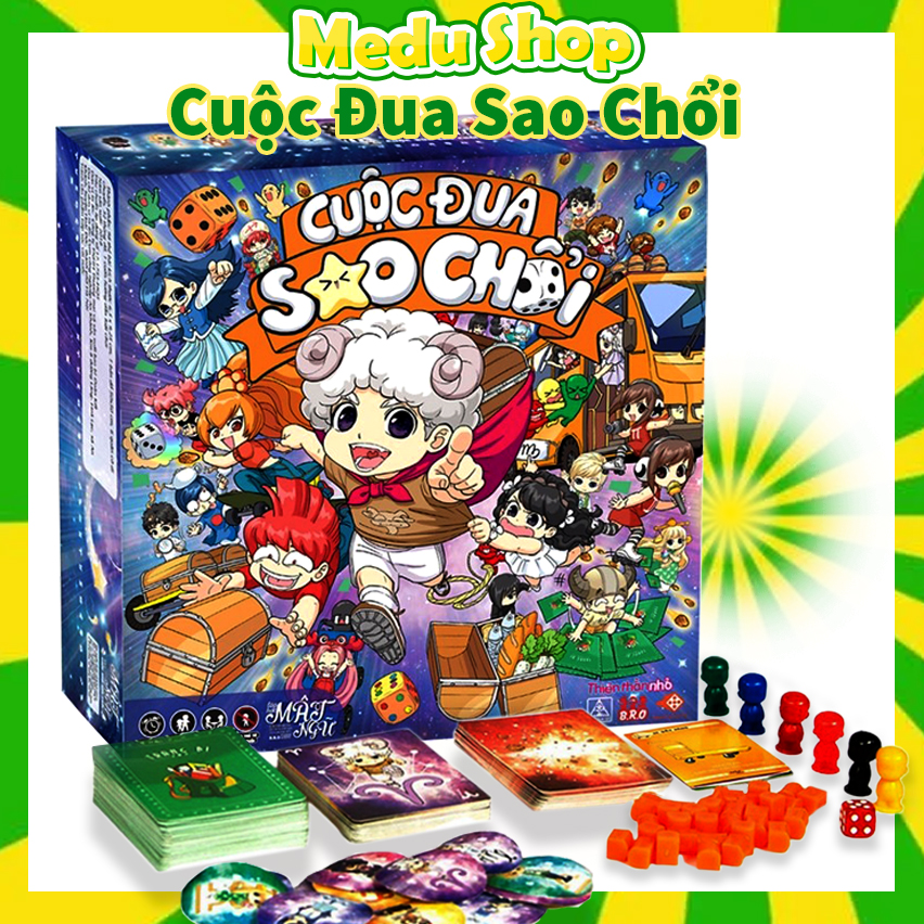 Bộ Trò Chơi Cuộc Đua Sao Chổi, Board Game Lớp Học Mật Ngữ