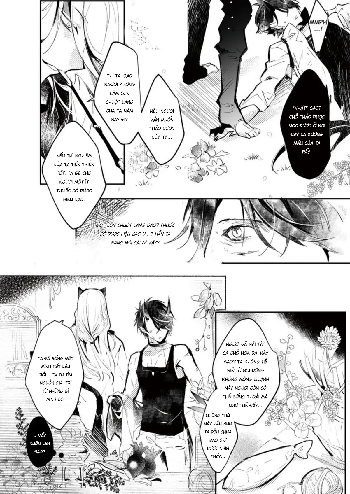 thảo dược của bác sĩ mèo đều có giá phải trả chapter 0 9