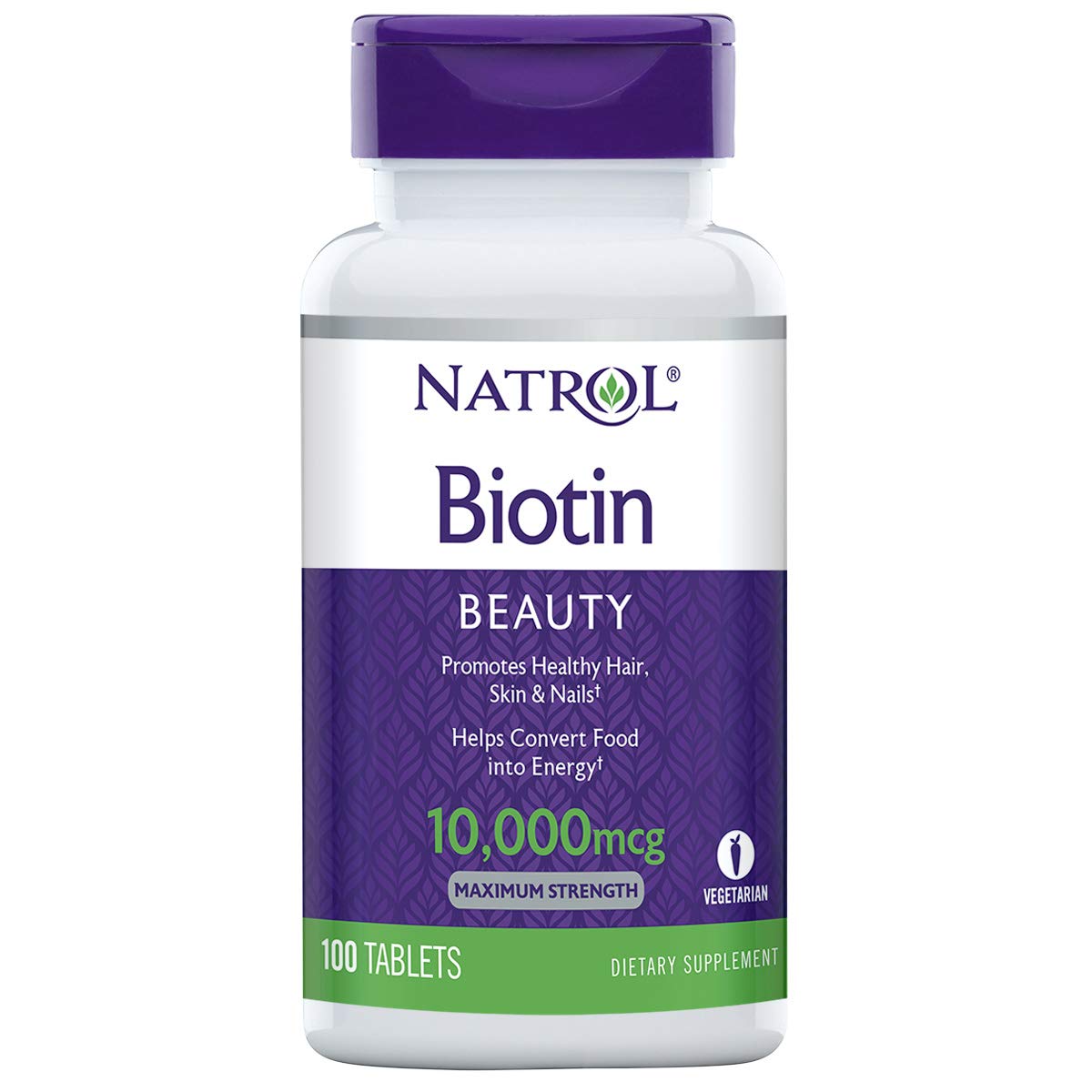 Biotin mọc tóc Natrol Beauty Mỹ hỗ trợ tóc mọc nhanh hơn, dày hơn, cho mái tóc khỏe mạnh, làn da rạng rỡ và móng tay chắc khỏe - QuaTangMe Extaste