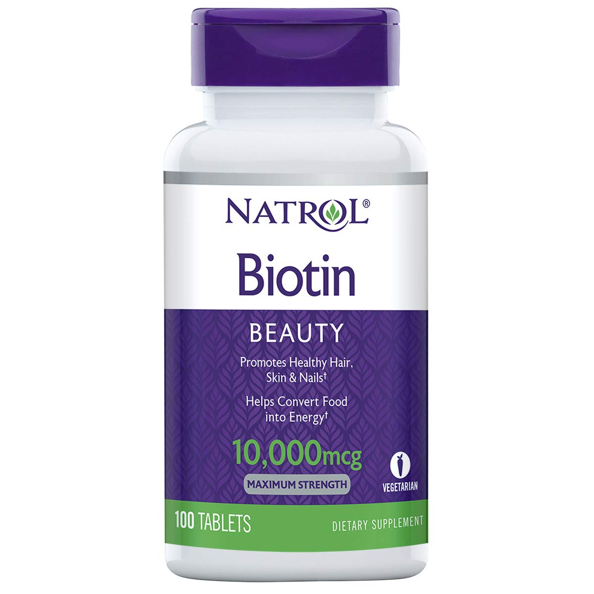 Hỗ trợ mọc tóc Natrol Biotin Beauty giúp tóc mọc nhanh dài, dày hơn,   làn da rạng rỡ và móng tay chắc khỏe - Massel Official