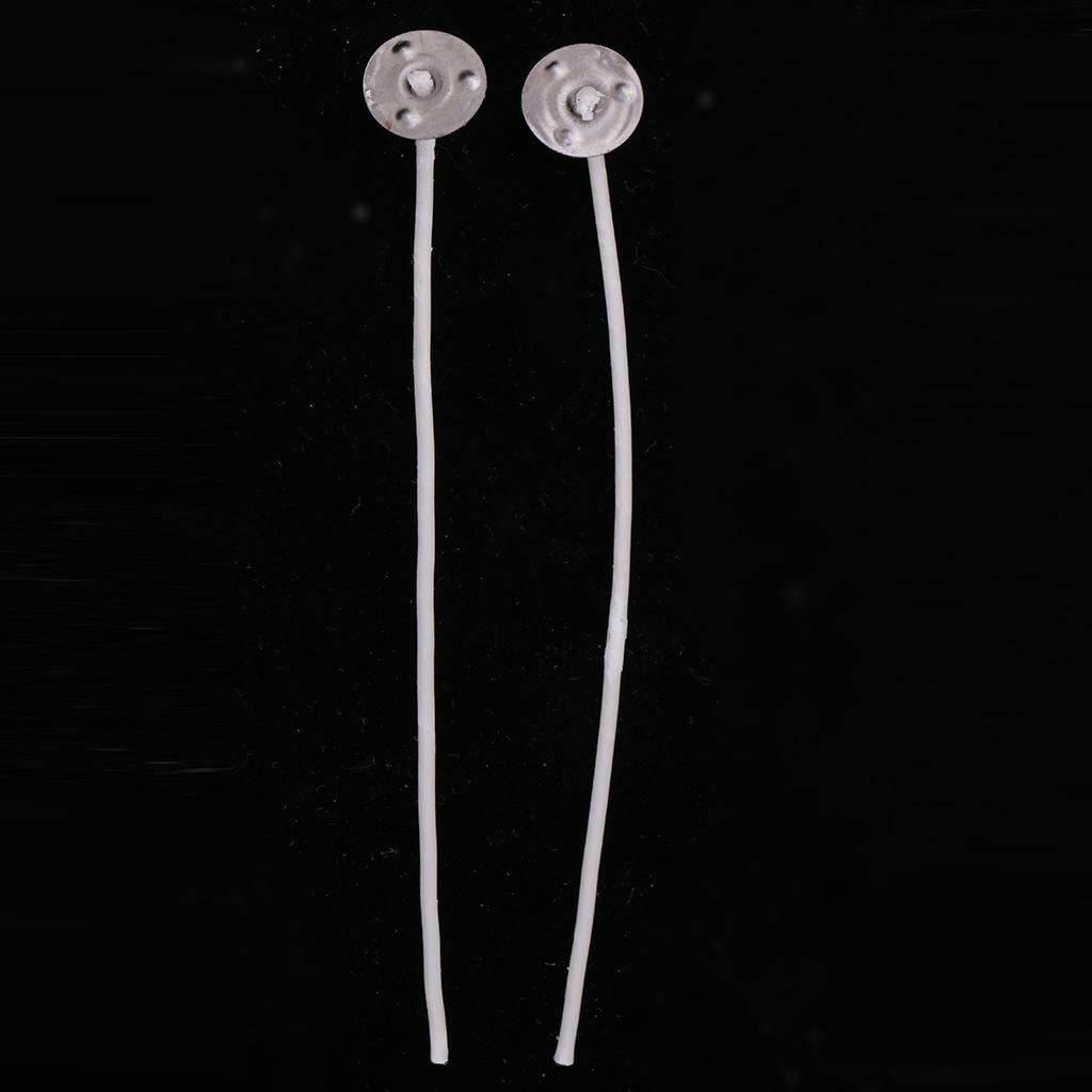 105x Metal Empty Tin Jar Storage Candles Wicks for Candles Making Supplies