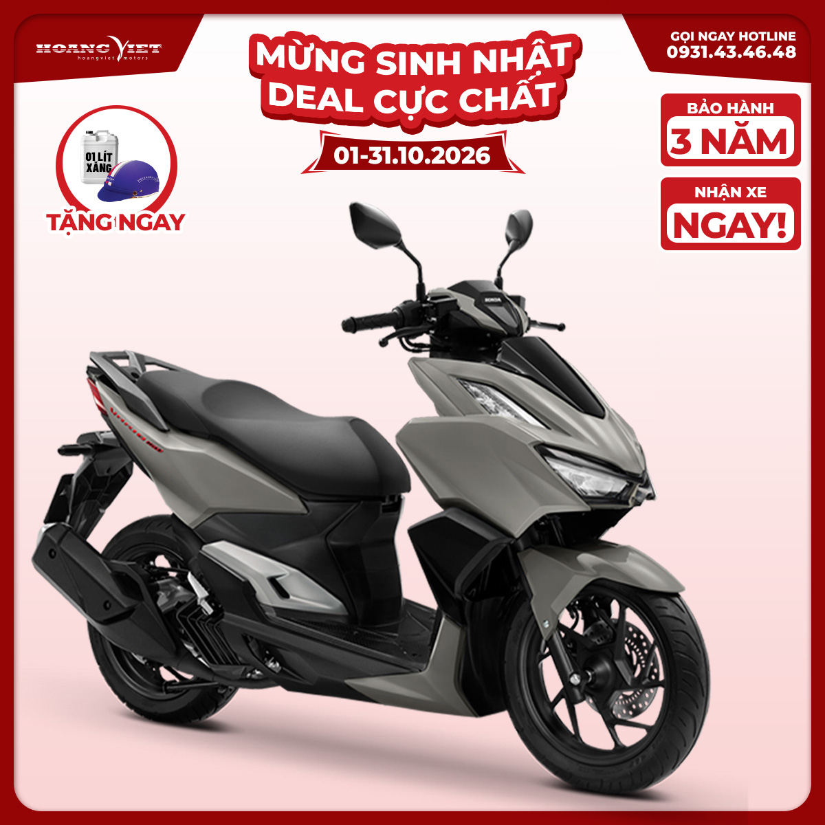 Xe Máy Honda VARIO 160 Phiên Bản Thê Thao 2023
