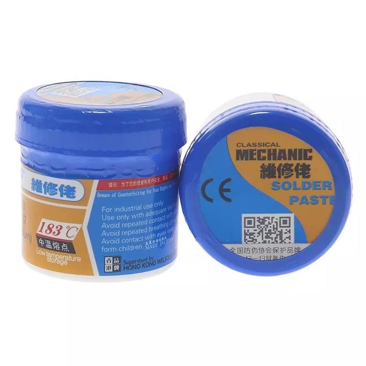 Thiếc hàn bột MECHANIC XGSP80 183 độ lọ 60g