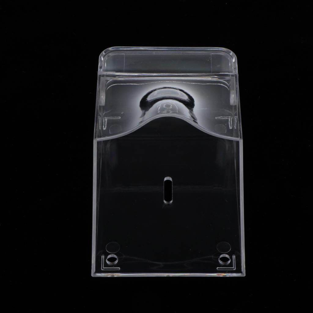 2x Plastic Doorbell Cover Waterproof Cover for Door Bell Button Protector
