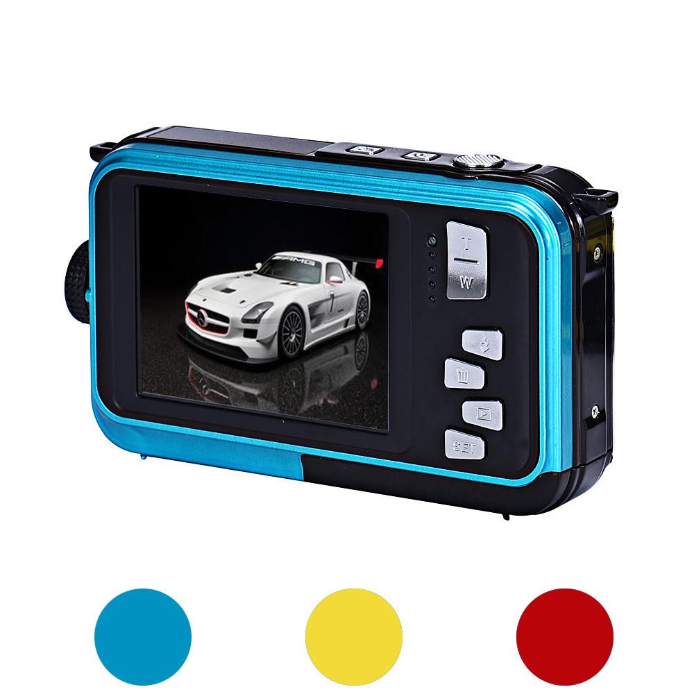 Máy ảnh kỹ thuật số không thấm nước Winait 5M 16x Zoom Underwater HD Cam 2.7inch LCD CMOS Camera chống nước DC