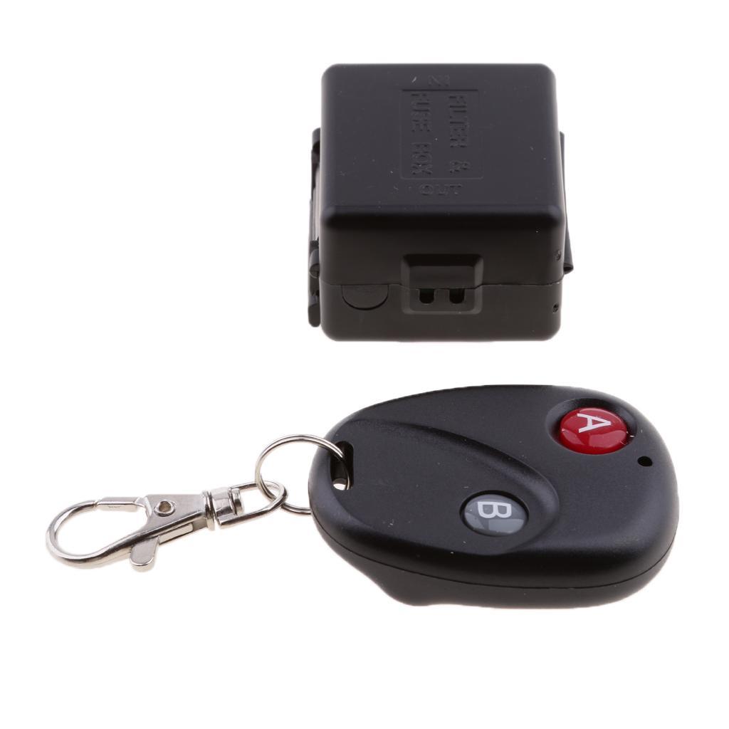 12V Wireless Remote Control ON / OFF Switch Receiver Transmitter 433MHz