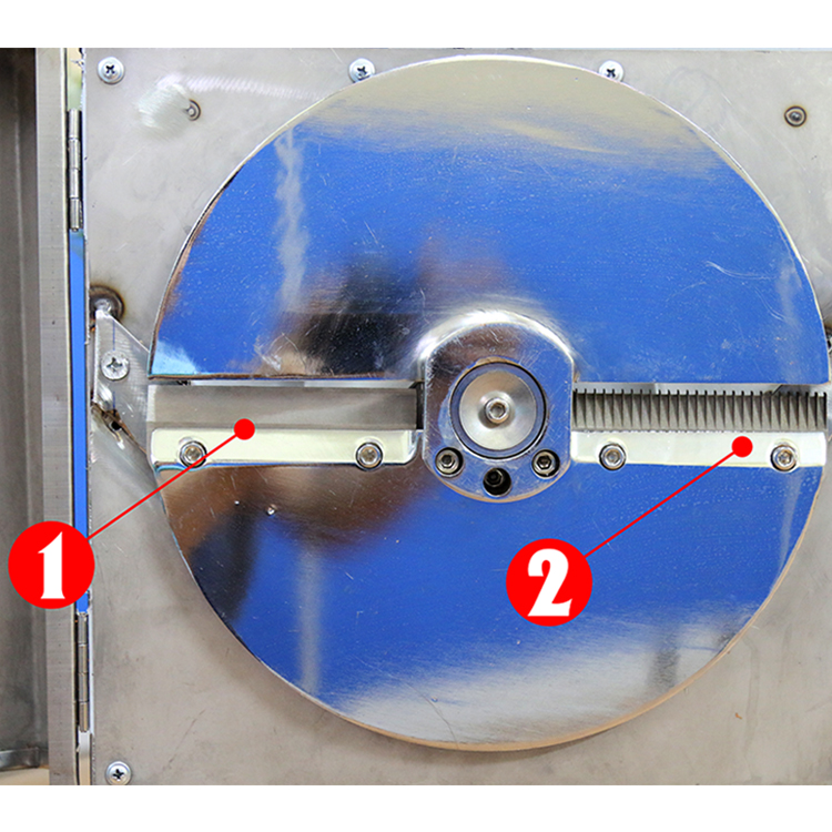 Máy thái sợi, lát rau củ quả inox 3A1,1KW - Hàng Chính Hãng