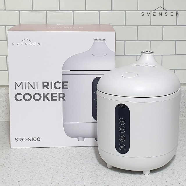 NỒI CƠM ĐIỆN MINI SVENSE SRC-S100, Dung Tích 0.8 Lít, Made in Korea