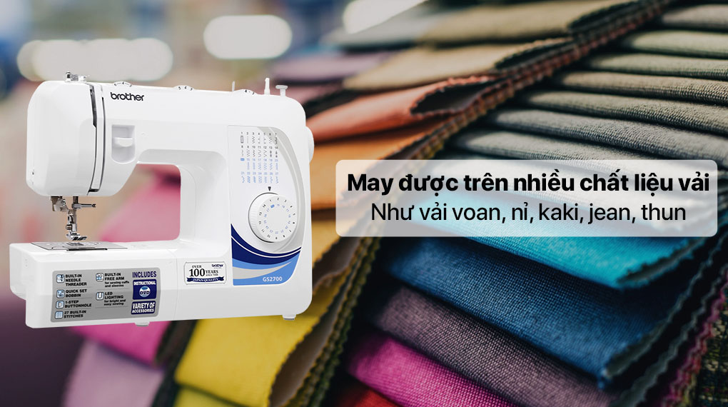 Máy May Brother GS2700 ( 51W) - Hàng chính hãng