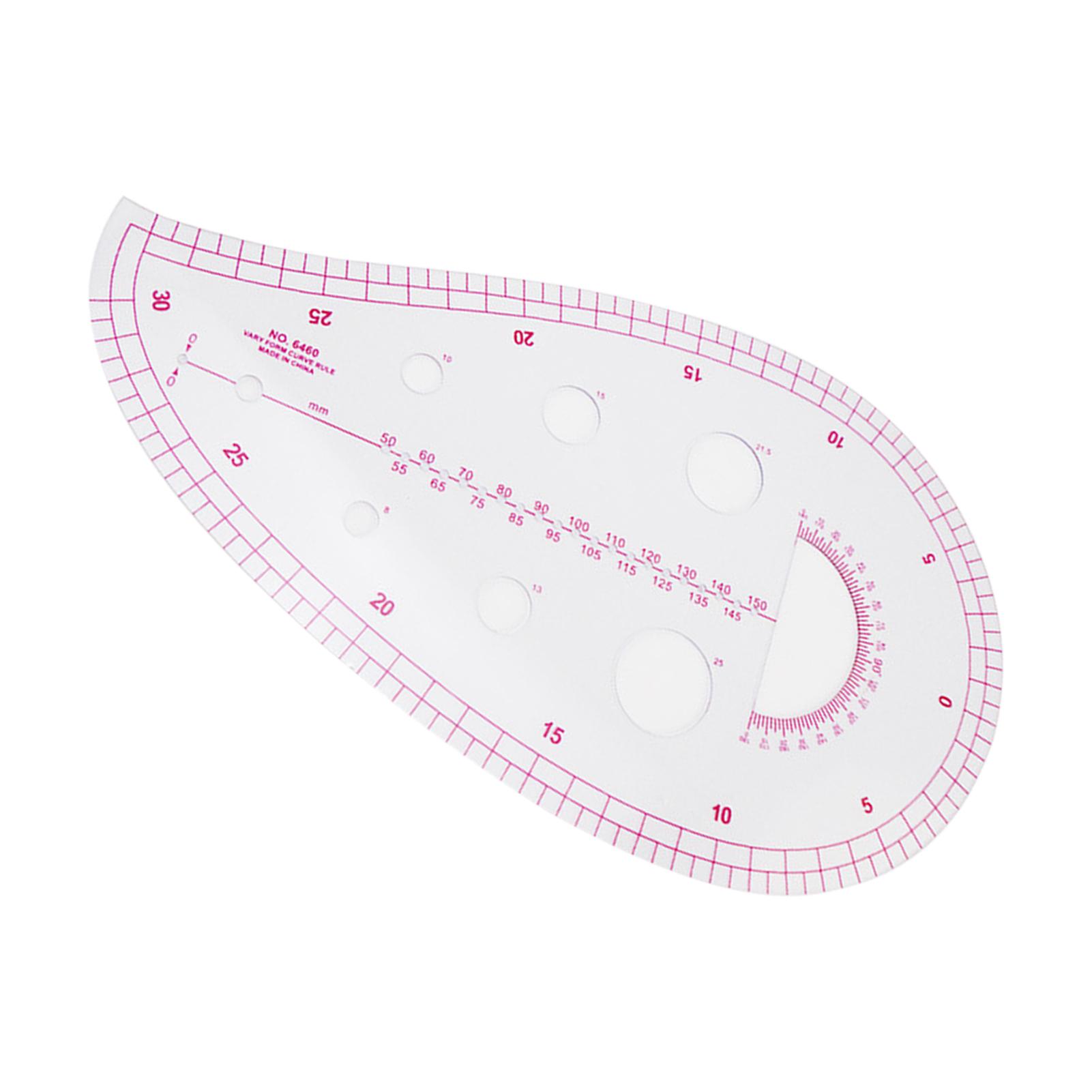 Thước Đo Cho Thợ May, Thước Kẻ Vẽ Quần Áo Khâu Tay Áo