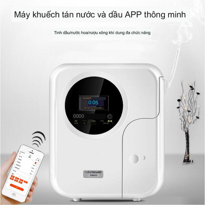 Máy Xịt Thơm Phòng Khách Sạn, Showroom SmartScent EuroTech APP 600m2