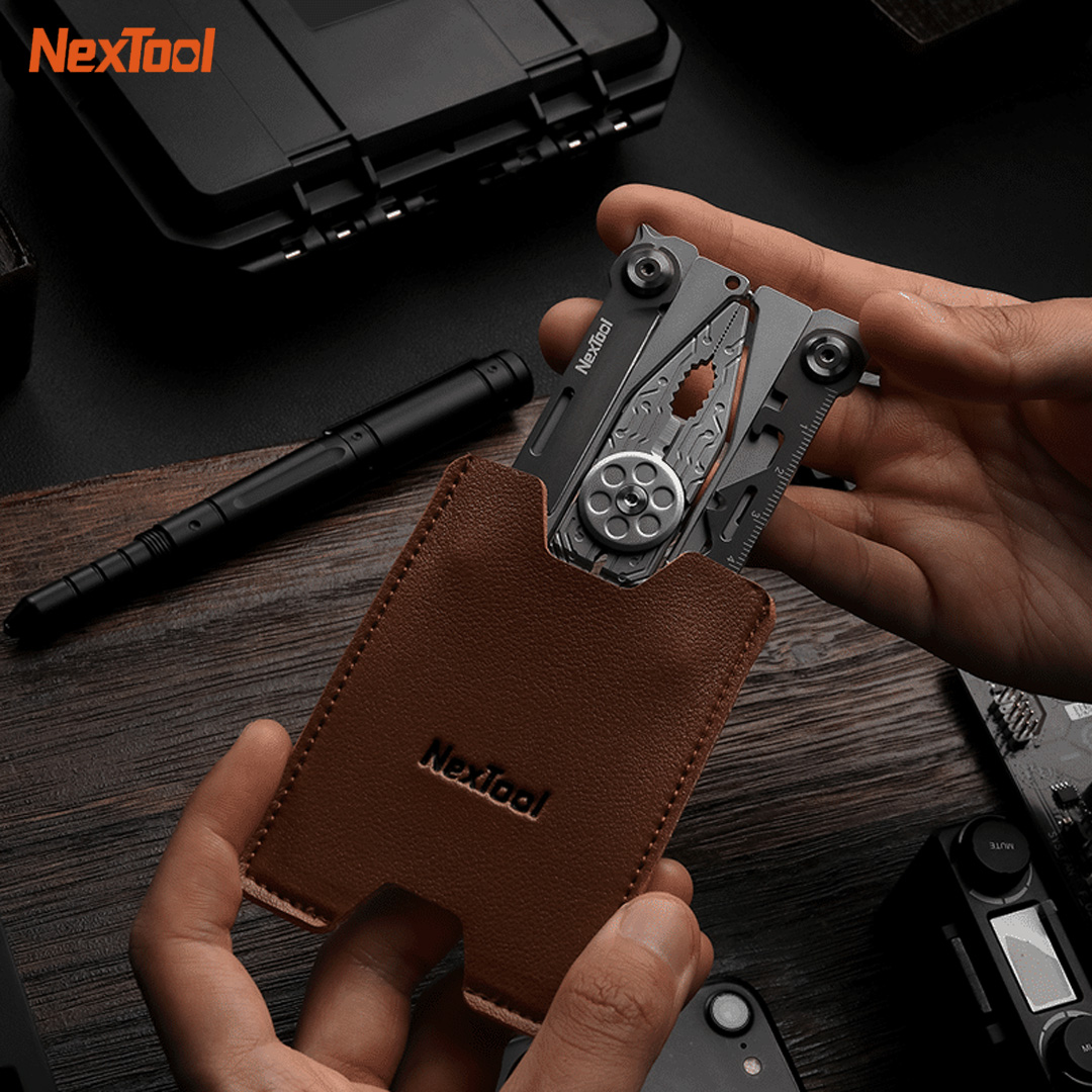 Xiaomi youpin NexTool NE20182 Mini 14 trong 1Bộ dụng cụ đa chức năng EDC Dụng cụ cầm tay