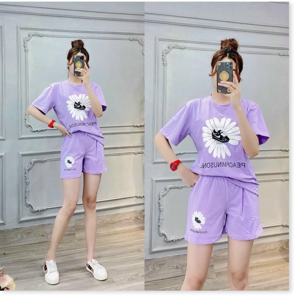 Set bộ đồ mặc nhà thun cotton nữ cực đẹp , mát mẻ , hot hè 2021 THỜI TRANG MỚI NHẤT HIỆN NAY