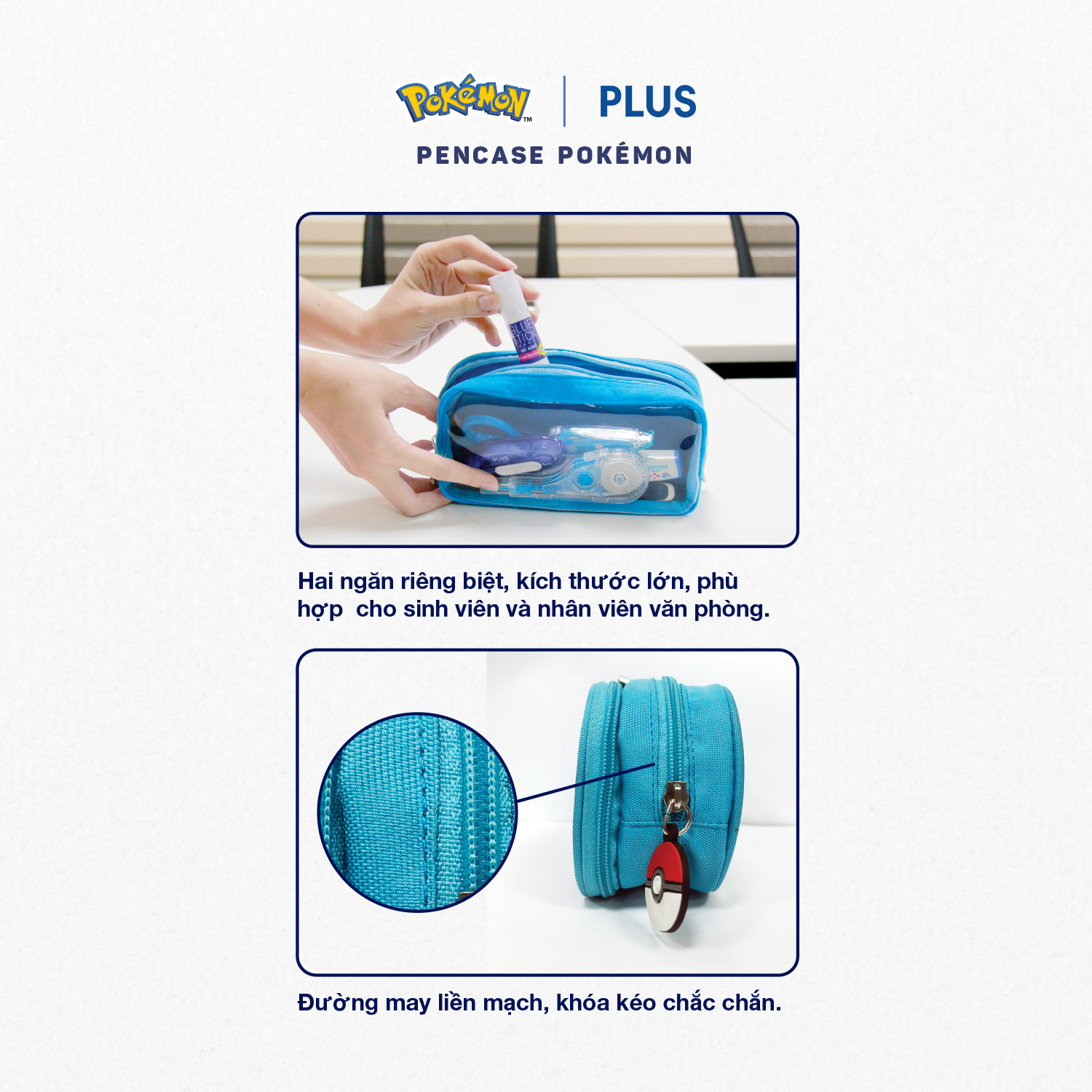 Bóp Viết Pokemon PLUS