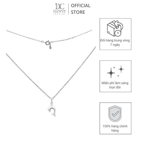 Dây Chuyền Có Mặt Danny Jewelry Bạc 925 Xi Rhodium Biểu Tượng Cá Heo DM052