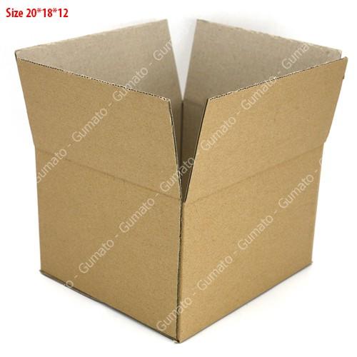 Hộp giấy P55 size 20x18x12 cm, thùng carton gói hàng Everest