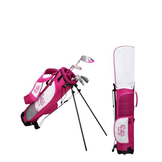 Bộ gậy Golf cho trẻ em từ 5 đến 8t và 9 đến 12t  - Bộ gồm 5 cây kèm túi