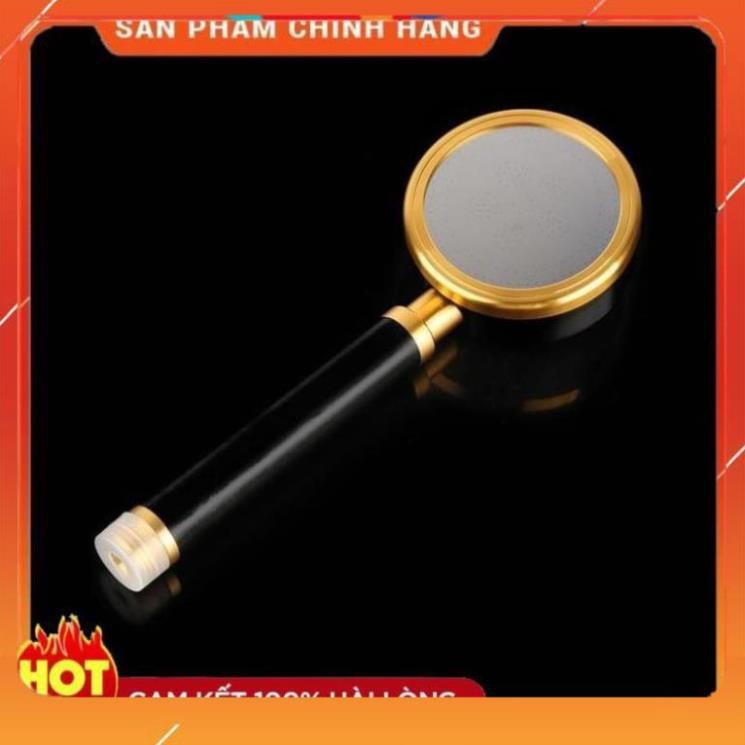 Bộ vòi sen tăng áp 300% bằng hợp kim nhôm chống oxi hóa , chống rỉ sét màu vàng đen sang trọng 206779