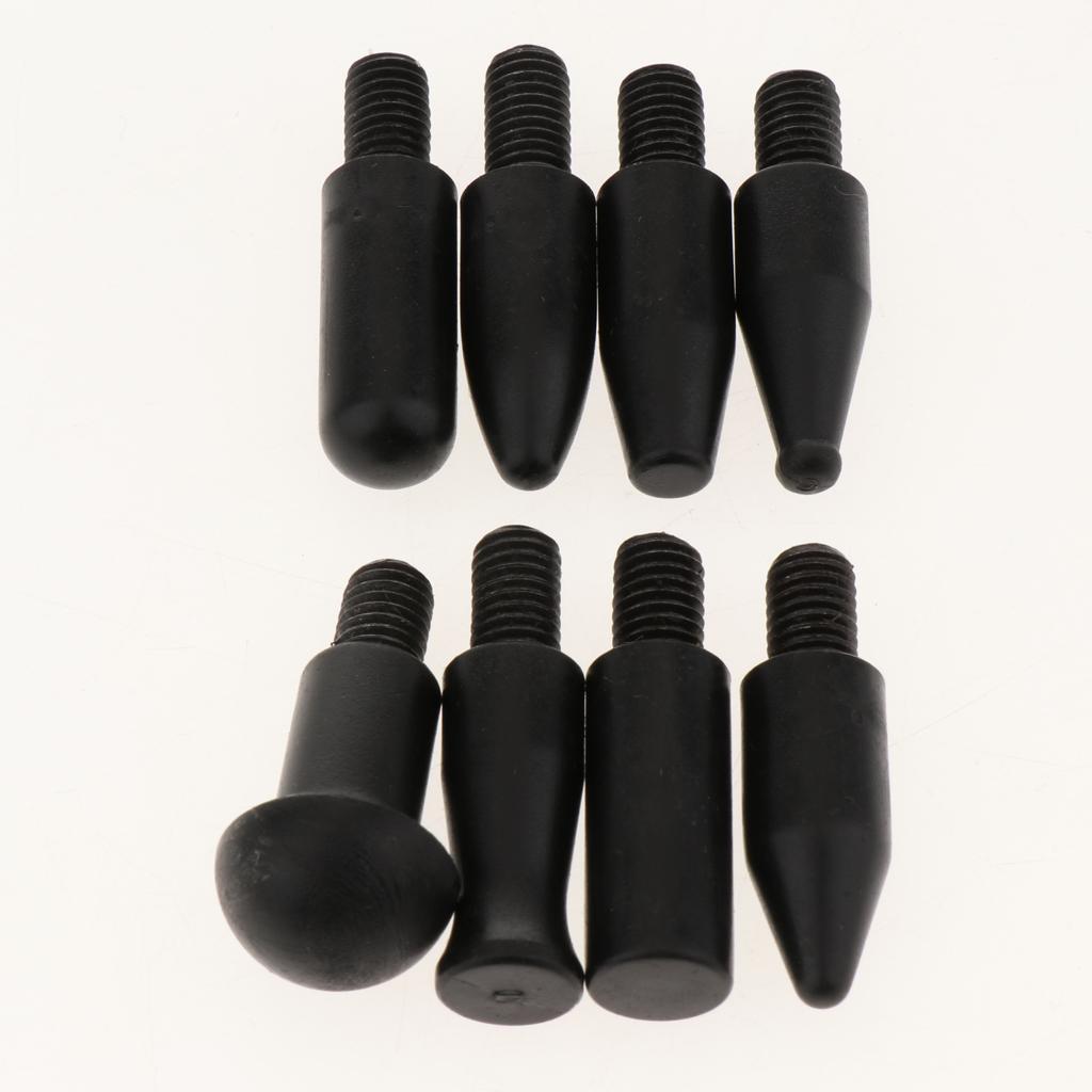9pcs  Repair Tap Down Pen-Tips  Removal Tools Universal Orange