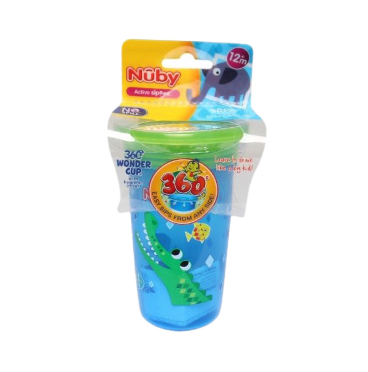 [ 10411-Nuby ] Ca uống nước 360 độ chống tràn, dung tích 300ml