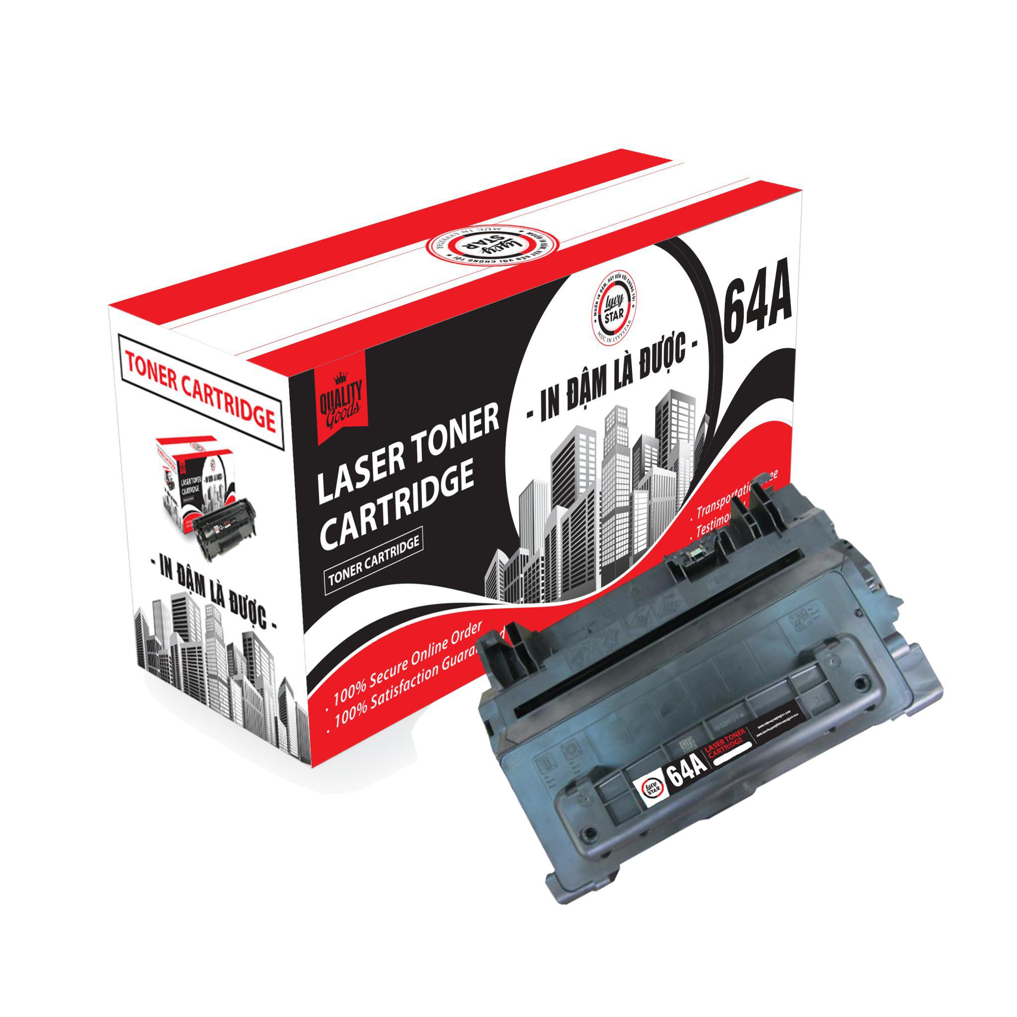 Mực in Lyvystar Laser 64A dùng cho máy HP - Hàng Chính Hãng