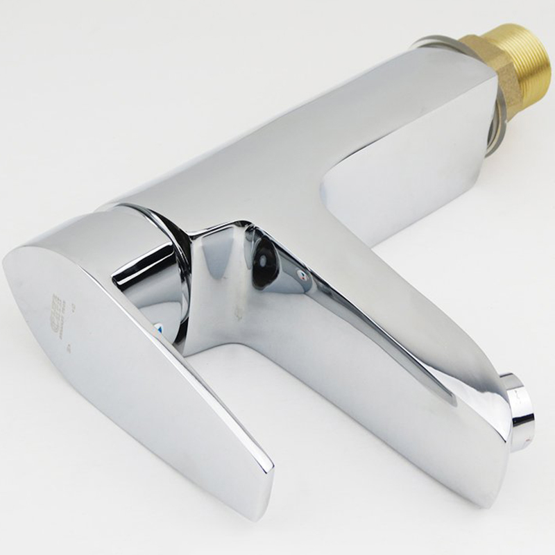 Vòi Lavabo Nóng Lạnh Đồng Mạ Chrome Eurolife EL-SUN 02 (Trắng Bạc)