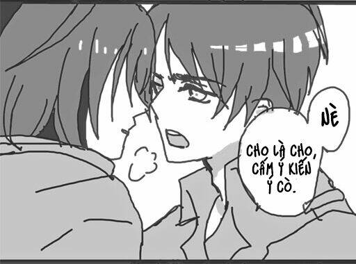 đại chiến titan - doujinshi về eremika chapter 4 13
