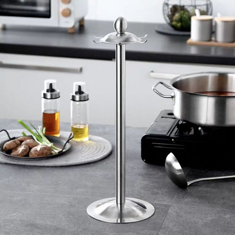 Giá Treo Inox Thìa Muỗng Nĩa bằng Inox 304 Cao Cấp không gỉ,Kích thước 44 x 15 cm,Màu Inox sáng,Rất tiện dụng có chữ SUS 304 trên mặt đế - Giá Inox mini treo Muỗng Thìa