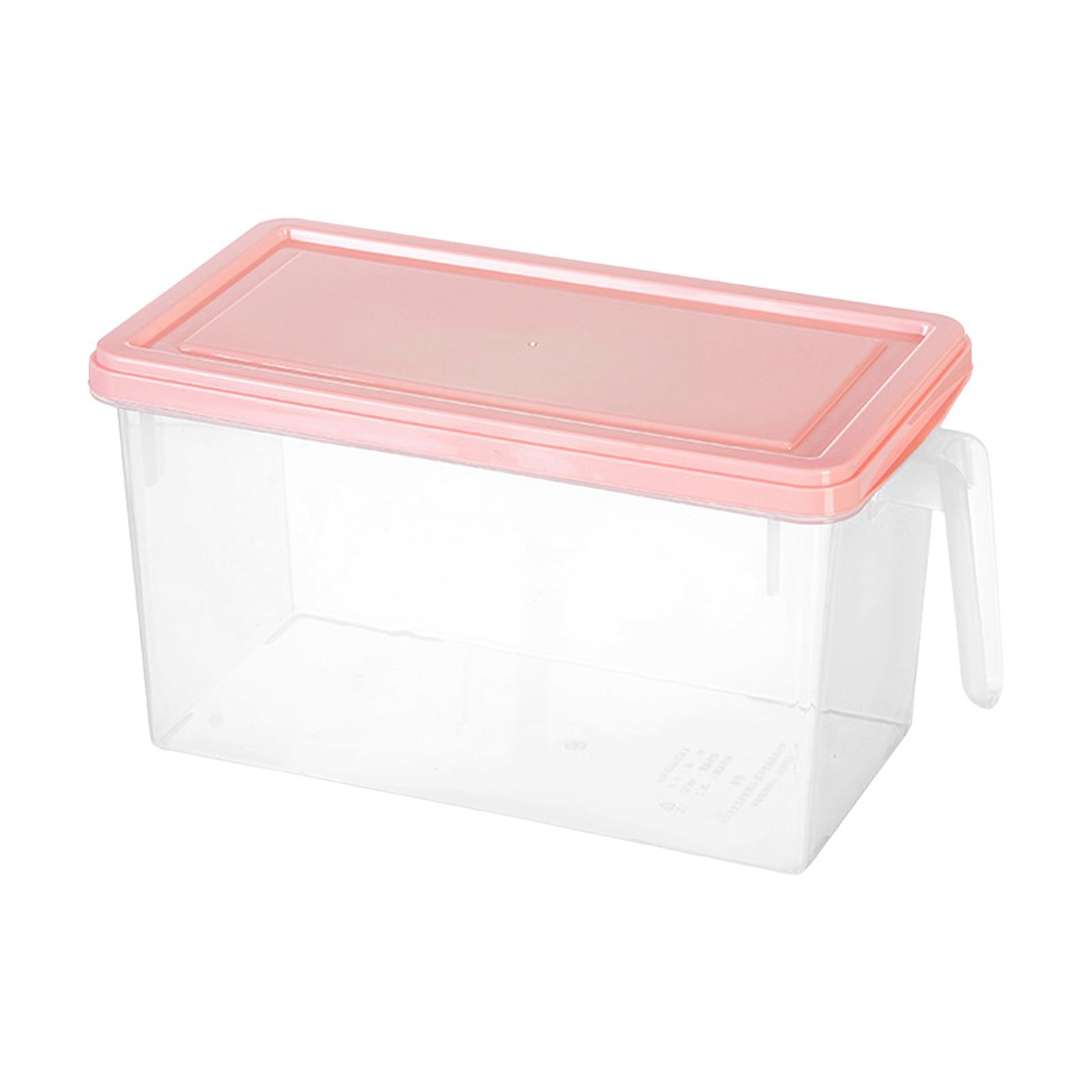 Fresh Keeping Box Leakproof Fridge Organizer Box for Cabinets Drawer Shelves