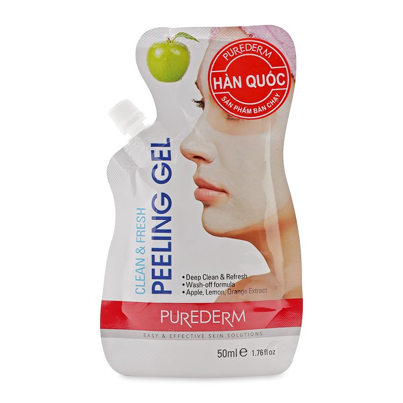 Gel Tẩy Tế Bào Chết PUREDERM Clean &amp; Fresh Peeling Gel