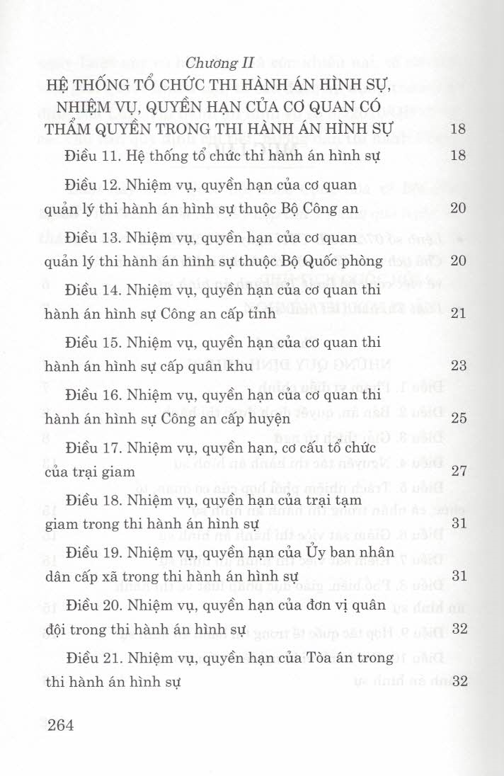 Luật Thi Hành Án Hình Sự (Hiện Hành)