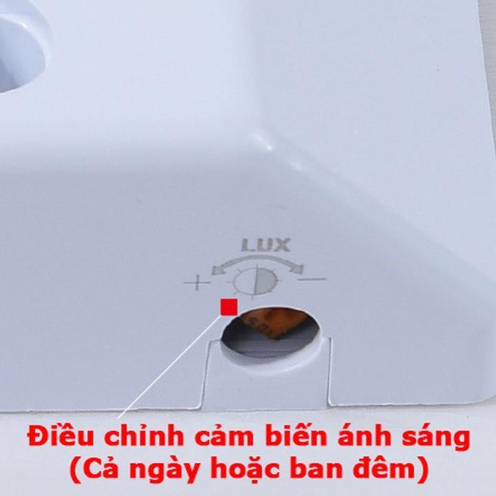 Đui đèn cảm ứng chuyển động hồng ngoại E27 bật tắt tự động LOẠI TỐT-CÓ NÚT ĐIỀU CHỈNH