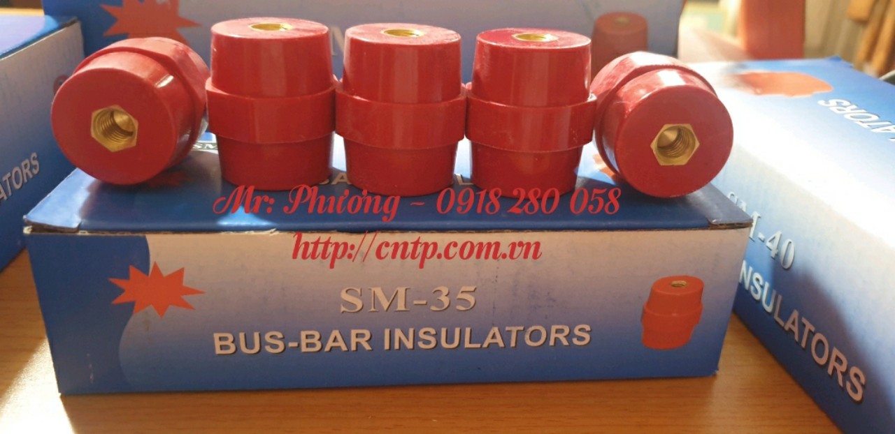 Sứ đỡ cách điện SM 35- đế gối cách điện SM 35 - hộp 10 cái