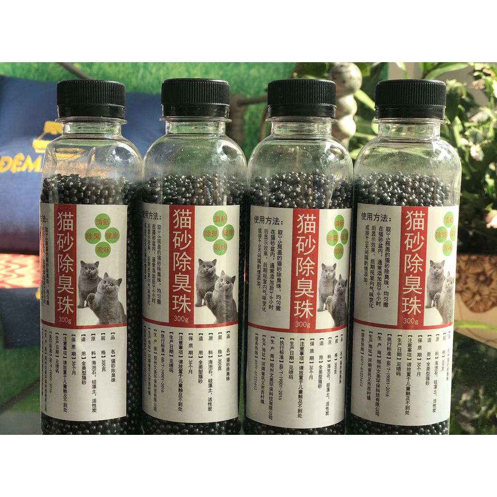Hạt than hoạt tính khử mùi phân mèo