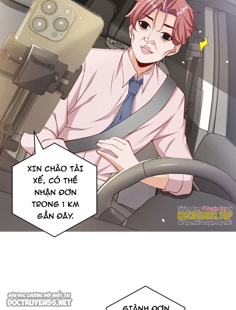 tài xế lái xe công nghệ như ta có nhiều tiền thì sao? chapter 1 19